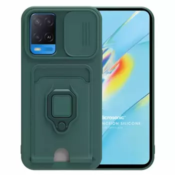 Microsonic Oppo A54 4G Kılıf Multifunction Silicone Yeşil Microsonic Oppo A54 4G Kılıf Multifunction Silicone Yeşil