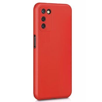 Microsonic Oppo A55 5G Kılıf Matte Silicone Kırmızı