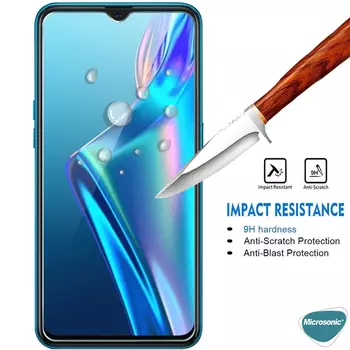 Microsonic Oppo A5S Tempered Glass Screen Protector