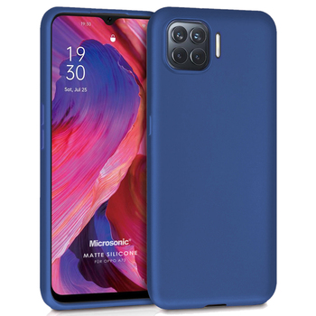 Microsonic Oppo A73 Kılıf Matte Silicone Lacivert Microsonic Oppo A73 Kılıf Matte Silicone Lacivert