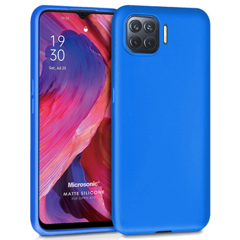 Microsonic Oppo A73 Kılıf Matte Silicone Mavi Microsonic Oppo A73 Kılıf Matte Silicone Mavi