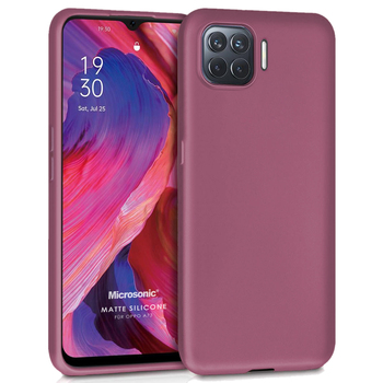 Microsonic Oppo A73 Kılıf Matte Silicone Mor Microsonic Oppo A73 Kılıf Matte Silicone Mor