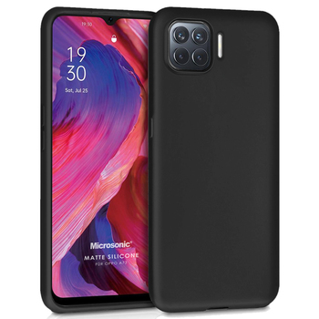 Microsonic Oppo A73 Kılıf Matte Silicone Siyah Microsonic Oppo A73 Kılıf Matte Silicone Siyah