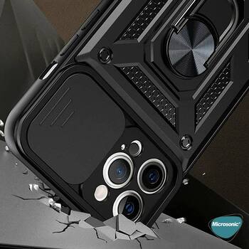 Microsonic Oppo A74 4G Kılıf Impact Resistant Siyah