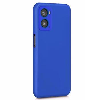 Microsonic Oppo A96 4G Kılıf Matte Silicone Mavi