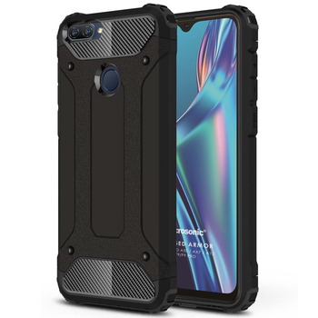 Microsonic Oppo AX7 Kılıf Rugged Armor Siyah