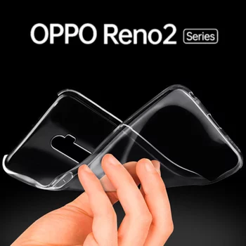 Microsonic Oppo Reno 2 Kılıf Transparent Soft Beyaz