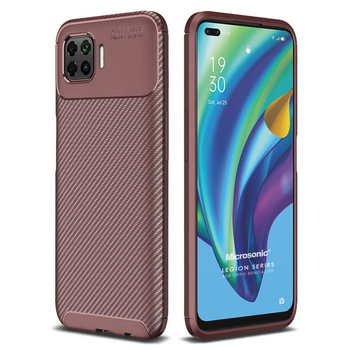 Microsonic Oppo Reno 4 Lite Kılıf Legion Series Kahverengi Microsonic Oppo Reno 4 Lite Kılıf Legion Series Kahverengi