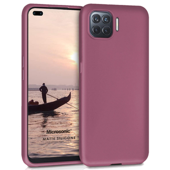Microsonic Oppo Reno 4 Lite Kılıf Matte Silicone Mor Microsonic Oppo Reno 4 Lite Kılıf Matte Silicone Mor