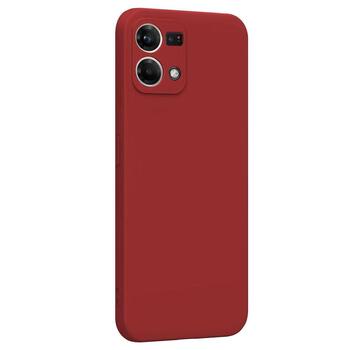 Microsonic Oppo Reno 7 4G Kılıf Matte Silicone Kırmızı