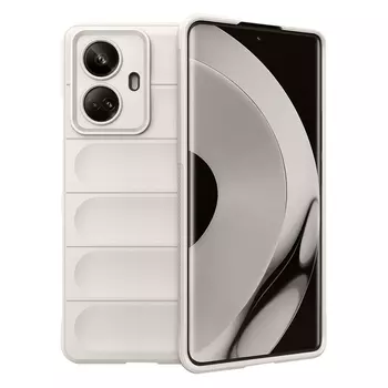 Microsonic Realme 10 Pro Plus 5G Kılıf Oslo Prime Beyaz