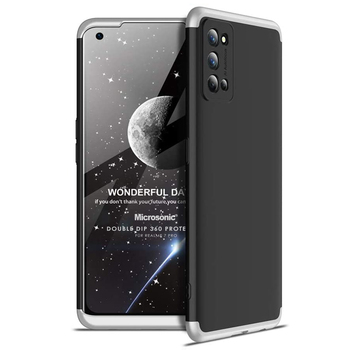 Microsonic Realme 7 Pro Kılıf Double Dip 360 Protective AYS Siyah Gri Microsonic Realme 7 Pro Kılıf Double Dip 360 Protective AYS Siyah Gri