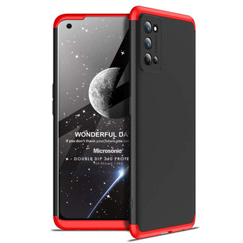 Microsonic Realme 7 Pro Kılıf Double Dip 360 Protective AYS Siyah Kırmızı Microsonic Realme 7 Pro Kılıf Double Dip 360 Protective AYS Siyah Kırmızı