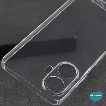 Microsonic Realme C55 Kılıf Transparent Soft Şeffaf