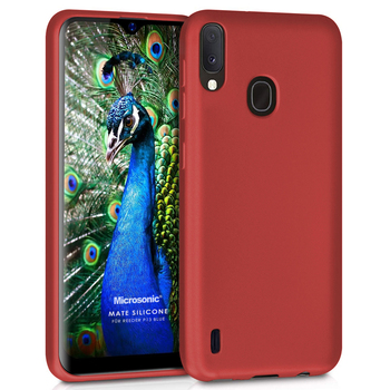 Microsonic Reeder P13 Blue Kılıf Matte Silicone Kırmızı Microsonic Reeder P13 Blue Kılıf Matte Silicone Kırmızı