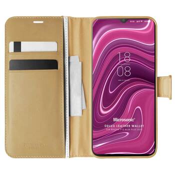 Microsonic Reeder P13 Blue Plus 2022 Kılıf Delux Leather Wallet Gold Microsonic Reeder P13 Blue Plus 2022 Kılıf Delux Leather Wallet Gold