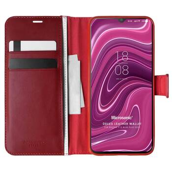 Microsonic Reeder P13 Blue Plus 2022 Kılıf Delux Leather Wallet Kırmızı Microsonic Reeder P13 Blue Plus 2022 Kılıf Delux Leather Wallet Kırmızı
