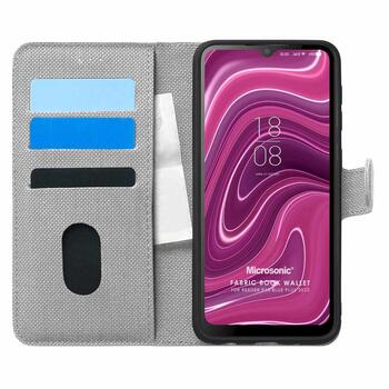 Microsonic Reeder P13 Blue Plus 2022 Kılıf Fabric Book Wallet Gri Microsonic Reeder P13 Blue Plus 2022 Kılıf Fabric Book Wallet Gri