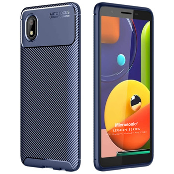 Microsonic Samsung Galaxy A01 Core Kılıf Legion Series Lacivert Microsonic Samsung Galaxy A01 Core Kılıf Legion Series Lacivert