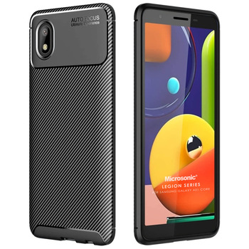 Microsonic Samsung Galaxy A01 Core Kılıf Legion Series Siyah Microsonic Samsung Galaxy A01 Core Kılıf Legion Series Siyah