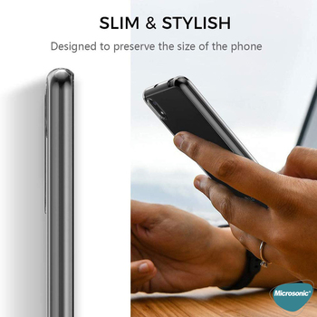 Microsonic Samsung Galaxy A01 Core Kılıf Transparent Soft Beyaz