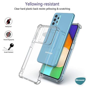 Microsonic Samsung Galaxy A02 Kılıf Chill Crystal Şeffaf