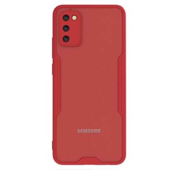 Microsonic Samsung Galaxy A02S Kılıf Paradise Glow Kırmızı
