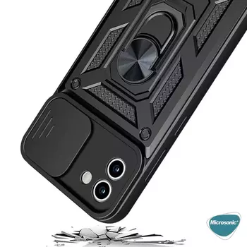 Microsonic Samsung Galaxy A03 Kılıf Impact Resistant Siyah
