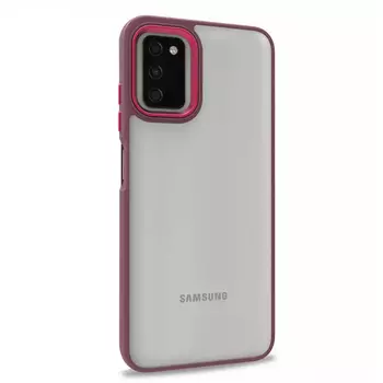 Microsonic Samsung Galaxy A03S Kılıf Bright Planet Kırmızı