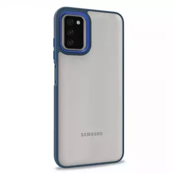 Microsonic Samsung Galaxy A03S Kılıf Bright Planet Lacivert