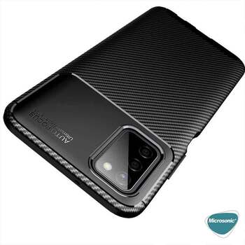 Microsonic Samsung Galaxy A03s Kılıf Legion Series Siyah