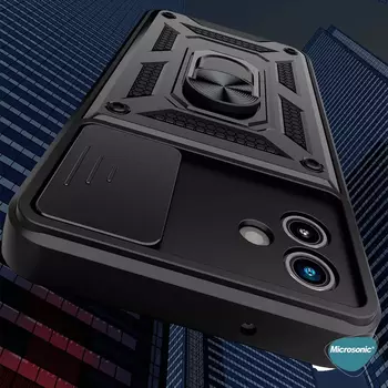 Microsonic Samsung Galaxy A04 Kılıf Impact Resistant Siyah
