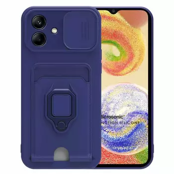 Microsonic Samsung Galaxy A04 Kılıf Multifunction Silicone Lacivert Microsonic Samsung Galaxy A04 Kılıf Multifunction Silicone Lacivert