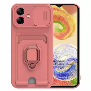 Microsonic Samsung Galaxy A04 Kılıf Multifunction Silicone Pembe Microsonic Samsung Galaxy A04 Kılıf Multifunction Silicone Pembe