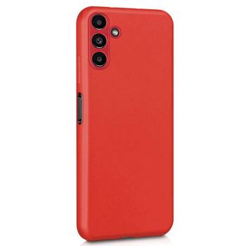 Microsonic Samsung Galaxy A04S Kılıf Matte Silicone Kırmızı