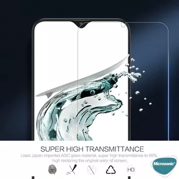 Microsonic Samsung Galaxy A04S Tempered Glass Cam Ekran Koruyucu