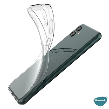 Microsonic Samsung Galaxy A05 Kılıf Transparent Soft Şeffaf