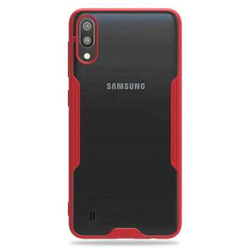 Microsonic Samsung Galaxy A10 Kılıf Paradise Glow Kırmızı