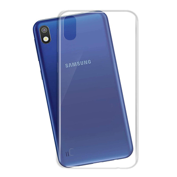 Microsonic Samsung Galaxy A10 Kılıf Transparent Soft Beyaz
