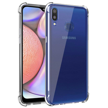 Microsonic Samsung Galaxy A10S Kılıf Anti Shock Silikon Şeffaf