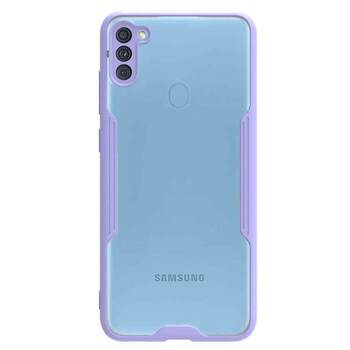 Microsonic Samsung Galaxy A11 Kılıf Paradise Glow Lila