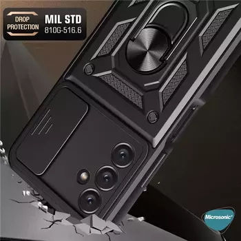 Microsonic Samsung Galaxy A13 5G Kılıf Impact Resistant Siyah
