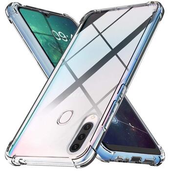 Microsonic Samsung Galaxy A20S Kılıf Anti Shock Silikon Şeffaf