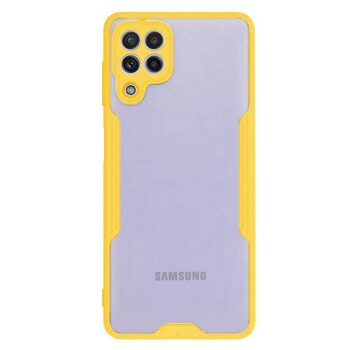 Microsonic Samsung Galaxy A22 4G Kılıf Paradise Glow Sarı
