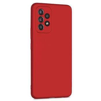 Microsonic Samsung Galaxy A23 Kılıf Matte Silicone Kırmızı