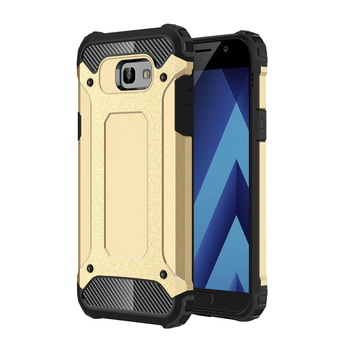 Microsonic Samsung Galaxy A3 2017 Kılıf Rugged Armor Gold Microsonic Samsung Galaxy A3 2017 Kılıf Rugged Armor Gold