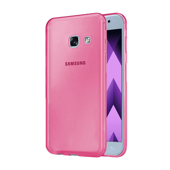 Microsonic Samsung Galaxy A3 2017 Kılıf Transparent Soft Pembe Microsonic Samsung Galaxy A3 2017 Kılıf Transparent Soft Pembe