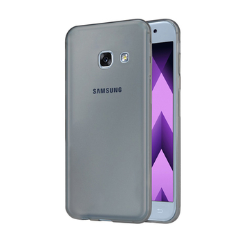 Microsonic Samsung Galaxy A3 2017 Kılıf Transparent Soft Siyah Microsonic Samsung Galaxy A3 2017 Kılıf Transparent Soft Siyah
