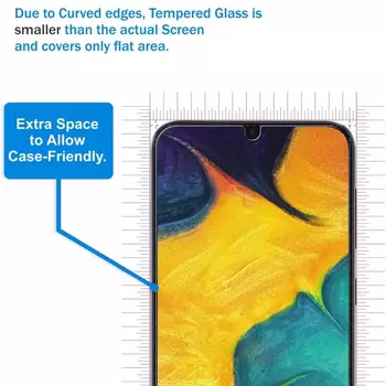 Microsonic Samsung Galaxy A30 Temperli Cam Ekran Koruyucu
