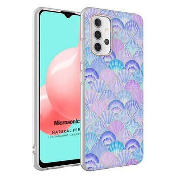 Microsonic Samsung Galaxy A32 4G Natural Feel Desenli Kılıf Oyster Microsonic Samsung Galaxy A32 4G Natural Feel Desenli Kılıf Oyster